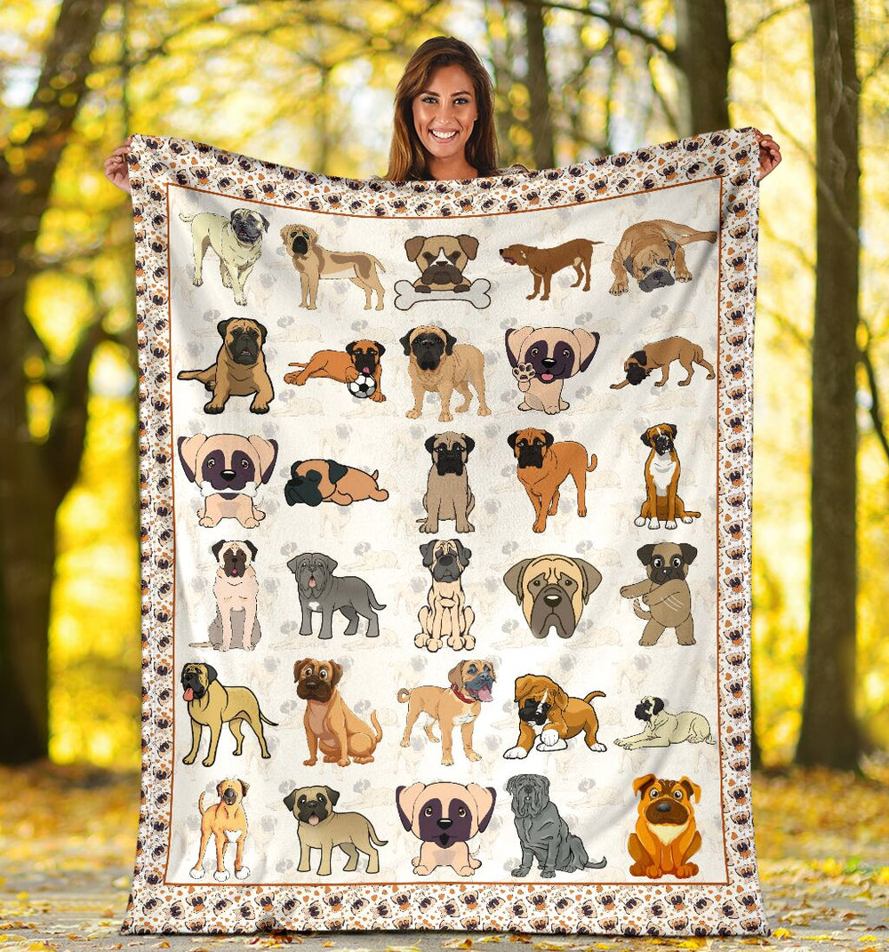 English Mastiff Fleece Throw Blanket – Pendleton Sherpa Fleece Blanket – Gifts For Dog Lover English Mastiff Fleece Throw Blanket – Pendleton Sherpa Fleece Blanket – Gifts For Dog Lover