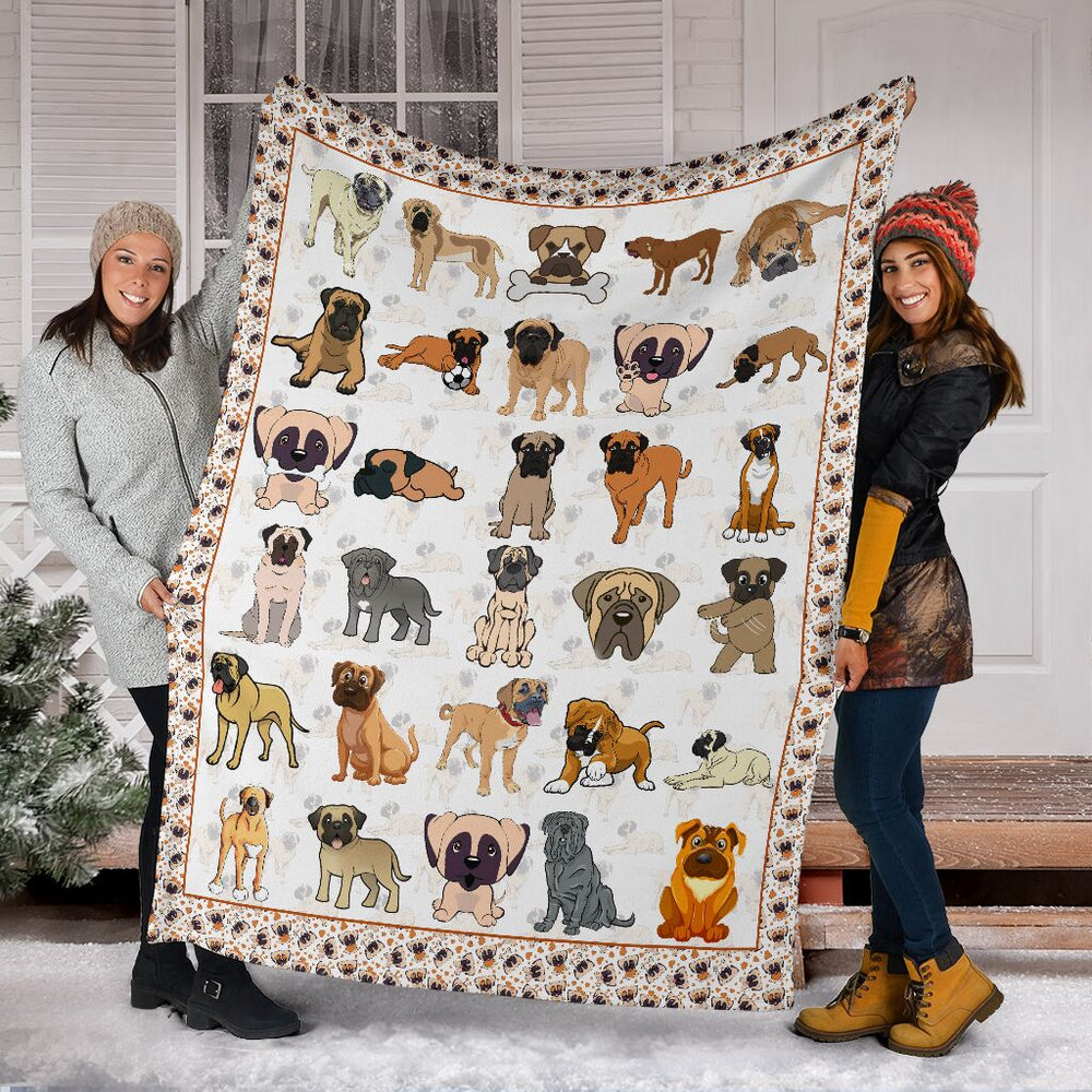 English Mastiff Fleece Throw Blanket – Pendleton Sherpa Fleece Blanket – Gifts For Dog Lover English Mastiff Fleece Throw Blanket – Pendleton Sherpa Fleece Blanket – Gifts For Dog Lover