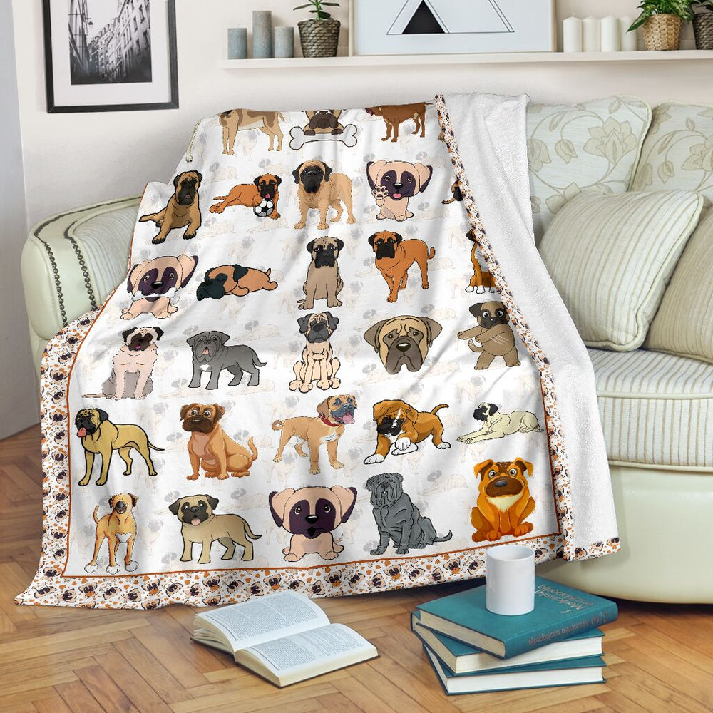 English Mastiff Fleece Throw Blanket – Pendleton Sherpa Fleece Blanket – Gifts For Dog Lover English Mastiff Fleece Throw Blanket – Pendleton Sherpa Fleece Blanket – Gifts For Dog Lover