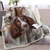 Fleece Throw Blanket – Pendleton Sherpa Fleece Blanket – Gifts For Dog Lover