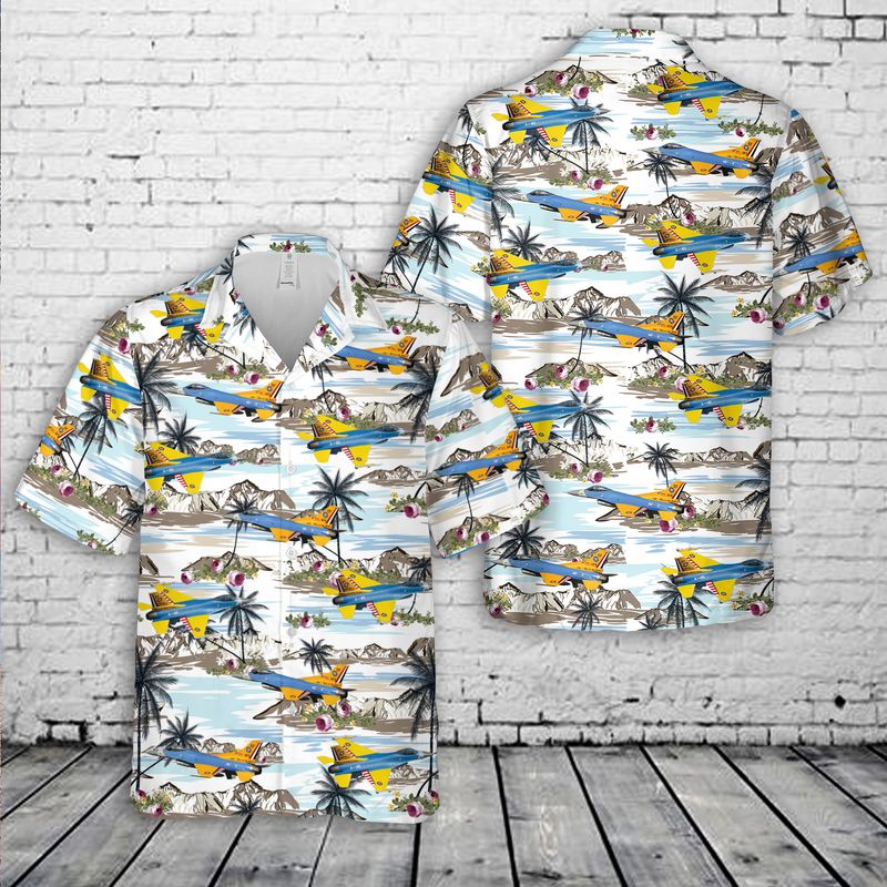 F-16c -Ace In Hole- 90th Anniversary Texas Ang Hawaiian Shirt – Mens Hawaiian Shirt – US Air Force Gifts