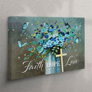 Faith Hope Love Canvas Wall Art –&hellip;