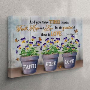 Faith Hope Love Canvas Wall Art –&hellip;