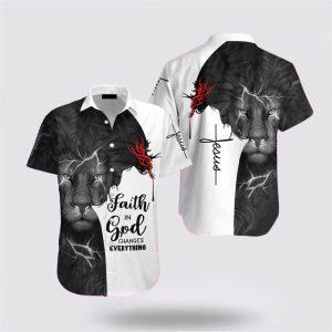Faith In God Christian Hawaiin Shirt For&hellip;