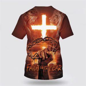 Faith Over Fear Crown Of Thorns Cross&hellip;