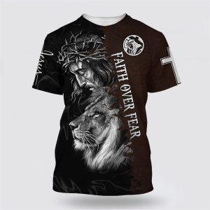 Faith Over Fear Shirts Jesus And The&hellip;