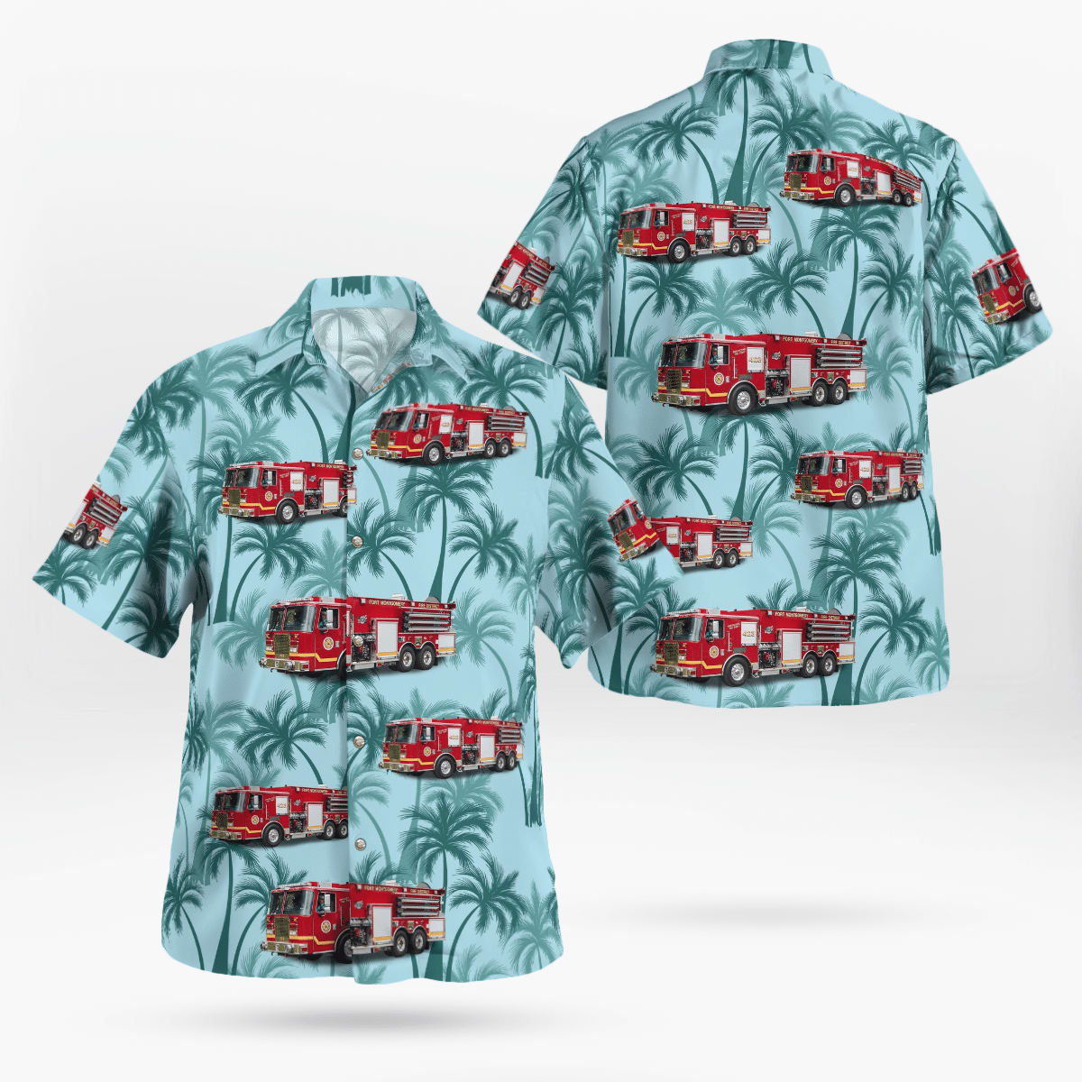 Fort Montgomery, NY, Fort Montgomery Fire District Hawaiian Shirt – Gifts For Firefighters In Fort Montgomery, NY Fort Montgomery, NY, Fort Montgomery Fire District Hawaiian Shirt – Gifts For Firefighters In Fort Montgomery, NY