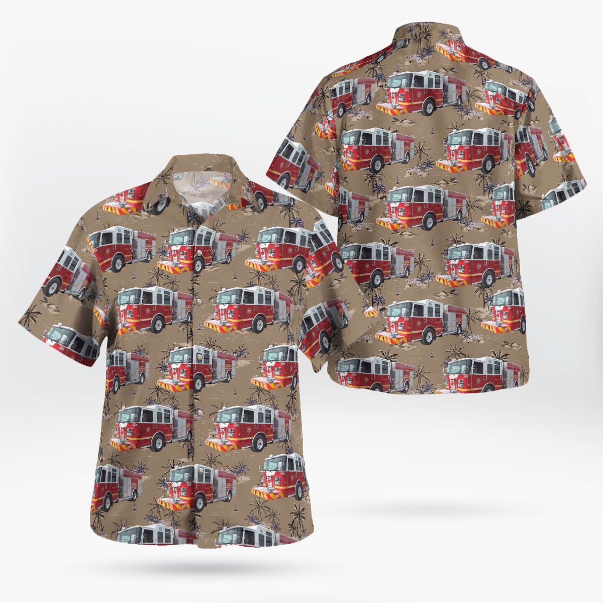 Fredericton – Fire Department, New Brunswick Hawaiian Shirt – Gifts For Firefighters In Fredericton, NB Fredericton – Fire Department, New Brunswick Hawaiian Shirt – Gifts For Firefighters In Fredericton, NB