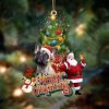 French Bulldog Christmas Tree Gift Hanging Christmas Plastic Hanging Ornament – Christmas Decor