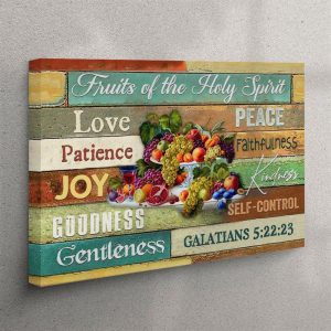 Fruits Of The Holy Spirit Canvas Wall&hellip;