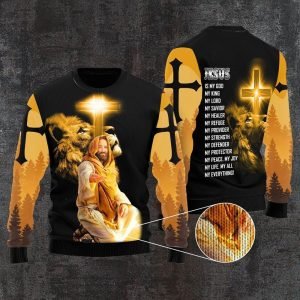 God Jesus Is My Everything Ugly Christmas&hellip;