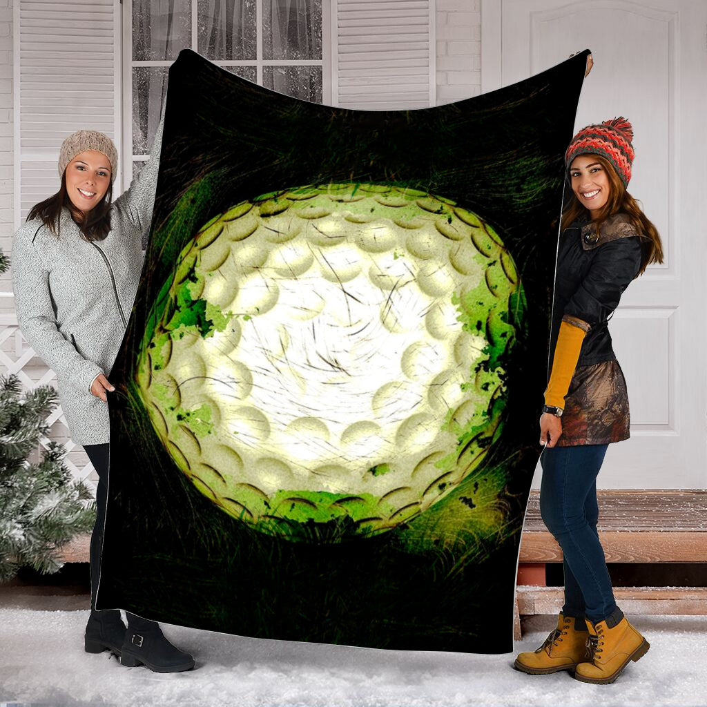 Golf Ball Art Fleece Throw Blanket – Throw Blankets For Couch – Soft And Cozy Blanket Golf Ball Art Fleece Throw Blanket – Throw Blankets For Couch – Soft And Cozy Blanket