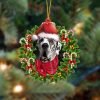 Great Dane-Christmas Gifts&Dogs Hanging Christmas Plastic Hanging Ornament – Dog Memorial Gift