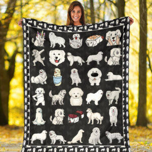 Great Pyrenees Fleece Throw Blanket – Pendleton&hellip;