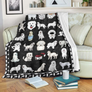Great Pyrenees Fleece Throw Blanket – Pendleton&hellip;