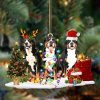 Great Pyrenees Dog Be Christmas Tree Hanging Christmas Plastic Hanging Ornament – Holiday Ornaments