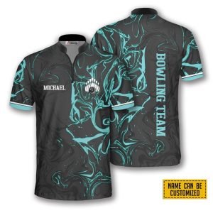 Green Smoke Bowling Personalized Names And Team&hellip;