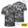 Grey Abstract Bowling Personalized Names And Team Jersey Shirt – Gift For Bowling Enthusiasts