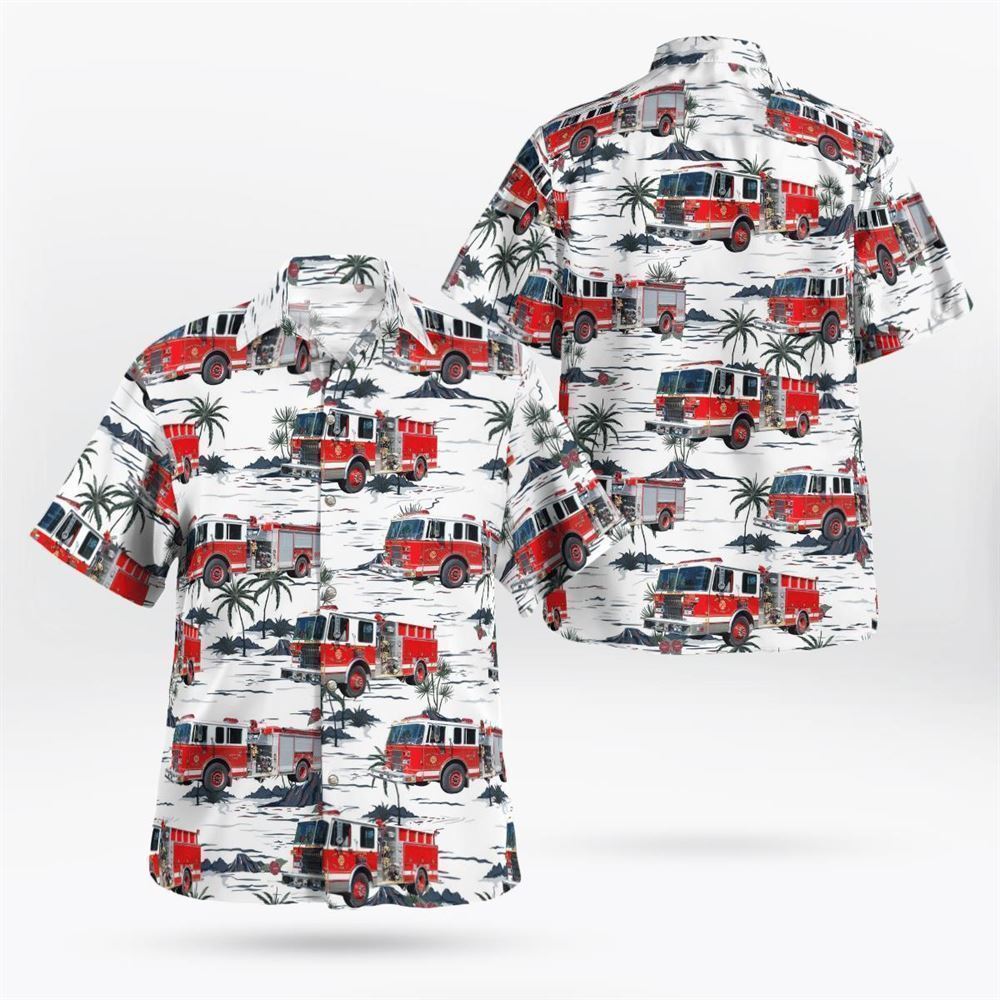 Hammonton, NJ, Sweetwater Volunteer Fire Company No. 4 Hawaiian Shirt – Gifts For Firefighters In Hammonton, NJ