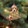 Greater Swiss Mountain Dog-Christmas Dog Friends Hanging Christmas Plastic Hanging Ornament Greater Swiss Mountain Dog-Christmas Dog Friends Hanging Christmas Plastic Hanging Ornament