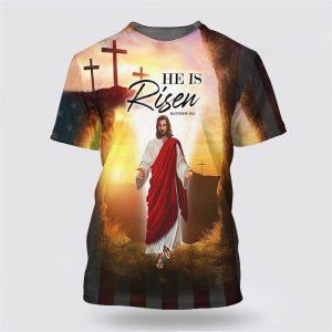 He Is Risen Jesus All Over Print&hellip;