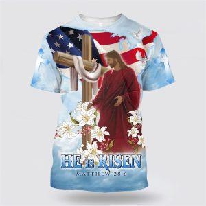 He Is Risen Jesus All Over Print&hellip;