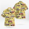Hillsdale, NY, Hillsdale Fire Company # 1 Hawaiian Shirt – Gifts For Firefighters In Hillsdale, NY