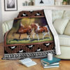 Horse Mom Unique Art Fleece Throw Blanket – Throw Blankets For Couch – Best Blanket For All Seasons