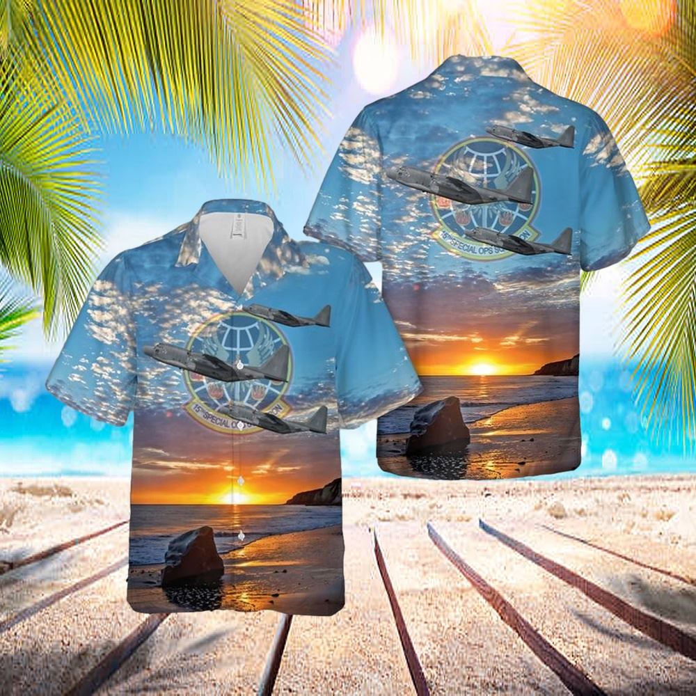 Hurlburt Field, Florida, Us Air Force 88-0264 Mc-130h Combat Talon II Hawaiian Shirt – Hawaiian Outfit For Men