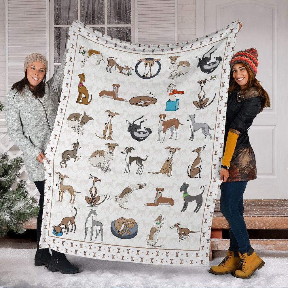Italian Greyhound Fleece Throw Blanket – Pendleton Sherpa Fleece Blanket – Gifts For Dog Lover Italian Greyhound Fleece Throw Blanket – Pendleton Sherpa Fleece Blanket – Gifts For Dog Lover