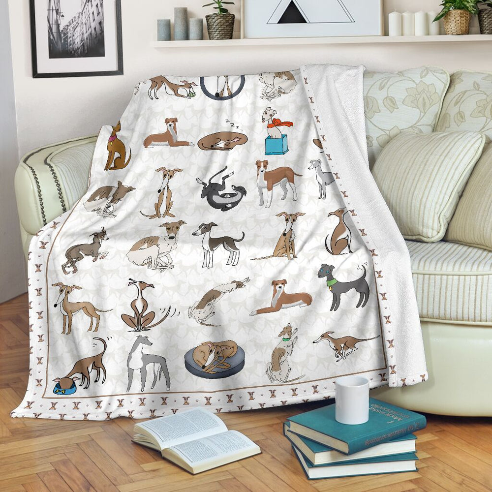 Italian Greyhound Fleece Throw Blanket – Pendleton Sherpa Fleece Blanket – Gifts For Dog Lover Italian Greyhound Fleece Throw Blanket – Pendleton Sherpa Fleece Blanket – Gifts For Dog Lover