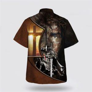 Jesus A Child Of God A Man Of Faith A Warrior Of Christ Hawaiian Shirt Gifts For Christians 2 sqtdgr.jpg