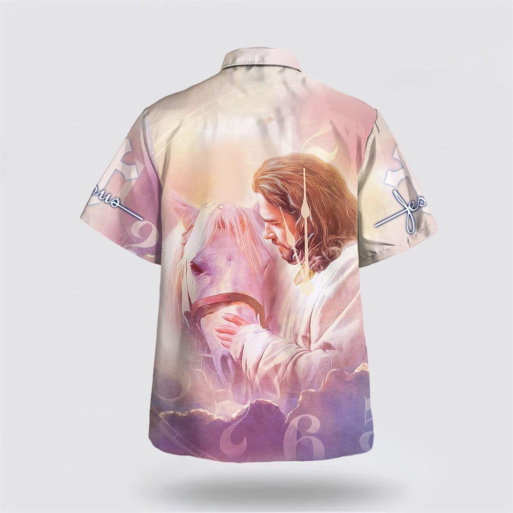 Jesus And Horses Hawaiian Shirts For Men And Women – Gifts For Christians
