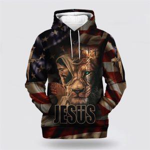Jesus And Lion All Over Print 3D&hellip;
