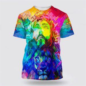 Jesus Christ And Lion All Over Print&hellip;