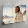 Jesus Christ Face Pictures Canvas Art – Christian Wall Art Decor – Jesus Christ Canvas