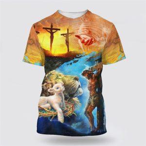 Jesus Christ Crucified Lion And The Lamb&hellip;