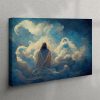 Jesus Heals Painting – In Humility Canvas Art – Christian Wall Art Decor – Jesus Christ Canvas