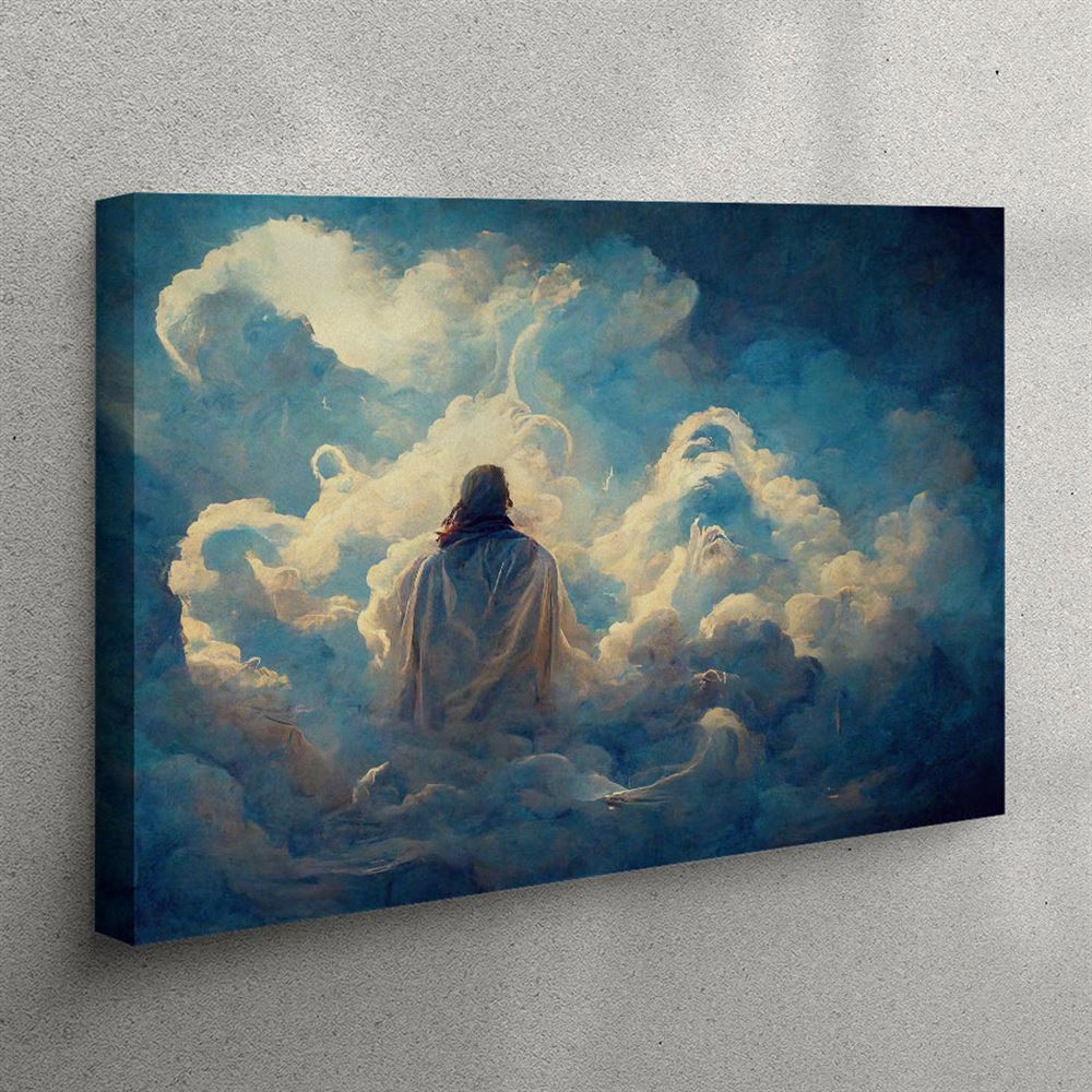 Jesus Christ Look Canvas Prints – Christian Wall Art – Christian Home Decor