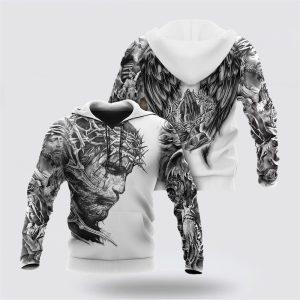 Jesus Christ With Wings Tattoo All Over&hellip;