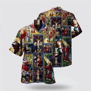 Jesus Faith Over Fear Christian Hawaiian Shirts Gifts For Christians 2 pzus5z.jpg