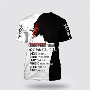 Jesus February Girl God Say You Are&hellip;