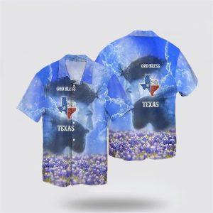 Jesus God Bless Texas Hawaiian Shirt –&hellip;