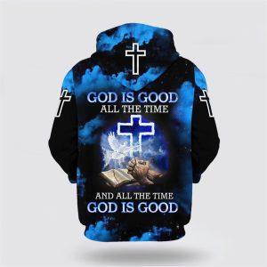 Jesus God Is Good All The Time And All The Time God Is Good All Over Print 3D Hoodie Gifts For Christian Families 2 kef624.jpg