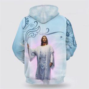 Jesus He Lives All Over Print 3D Hoodie For Women Men Gifts For Christian Families 2 umhxbv.jpg