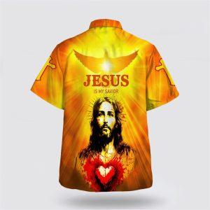 Jesus Is My Savior Christ Of The Sacred Heart Hawaiian Shirts Gifts For People Who Love Jesus 2 fucyld.jpg