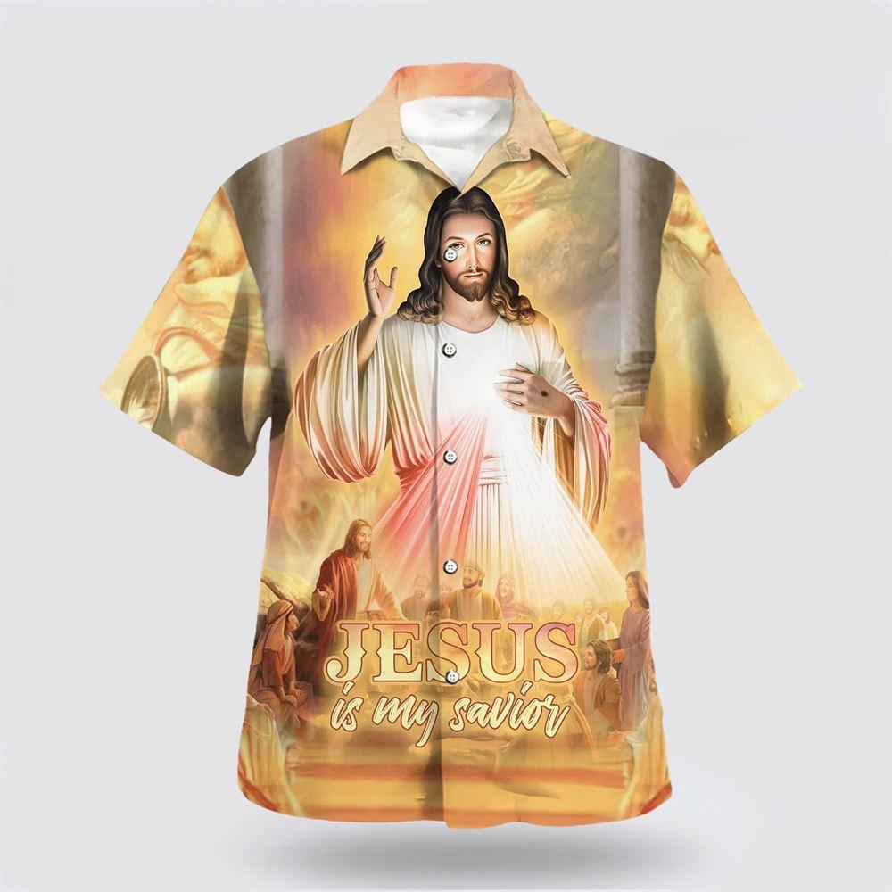 Jesus Is My Savior Christ With His Disciples Hawaiian Shirts – Gifts For People Who Love Jesus
