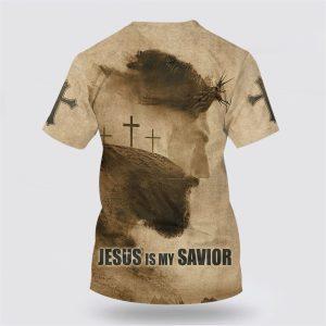 Jesus Is My Savior Cross All Over Print 3D T Shirt Gifts For Jesus Lovers 2 lwhg2t.jpg