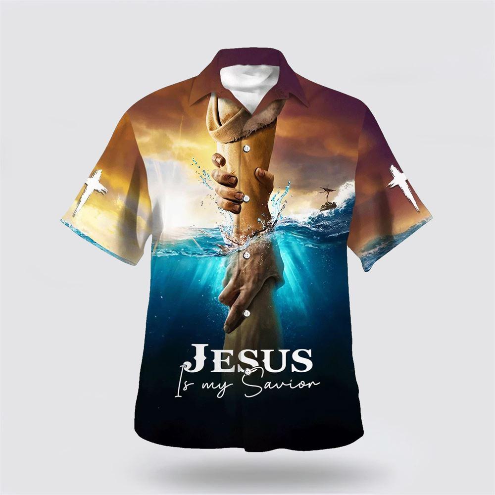 Jesus Is My Savior Hawaiian Shirt Take My Hand God Hawaiian Shirts – Gifts For People Who Love Jesus