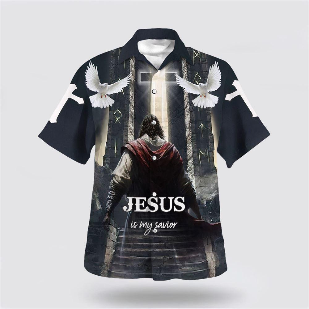 Jesus Is My Savior Jesus Go To Heaven Hawaiian Shirts – Gifts For People Who Love Jesus